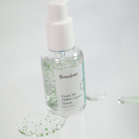Bonajour Green Tea PDRN Capsule Moisture Serum 50ml x 2 (Double Set)