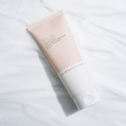 W.Lab Cica C Hyaluronic Moisture Deep Cleansing Foam 200ml (3 Pack)
