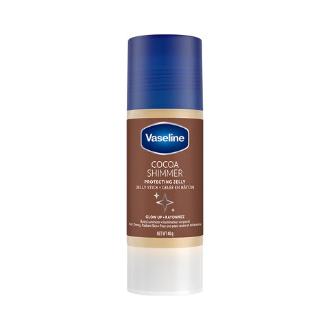 Vaseline Body Balm Jelly Stick Cocoa Shimmer 40G + 15G
