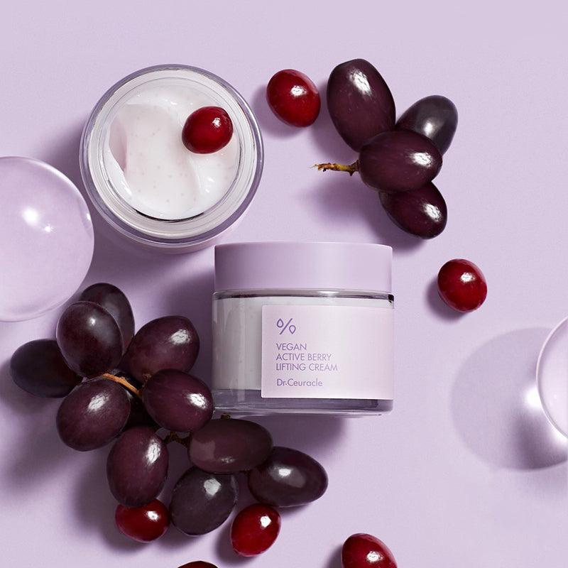 Soonsu Beauty Vegan Active Berry Lifting Cream side view