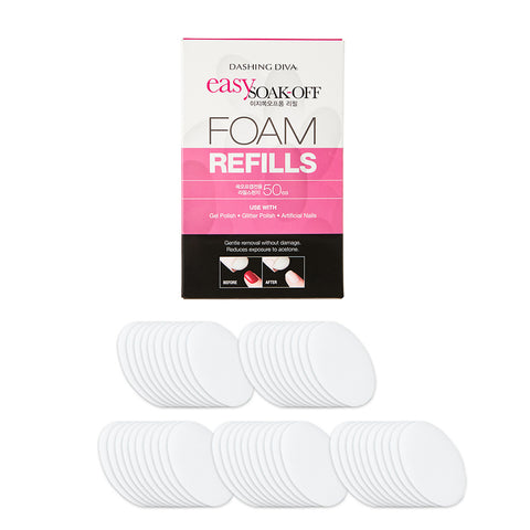 Dashing Diva Easy Soak-Off Foam Refill