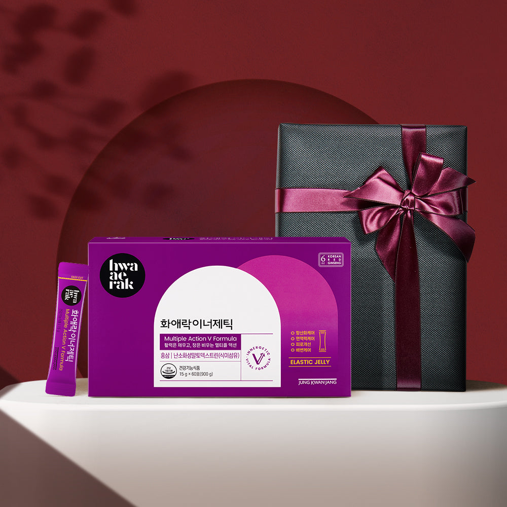 JungKwanJang Hwaerak InnerJetic 15g x 60 Sachets (Ribbon Gift)