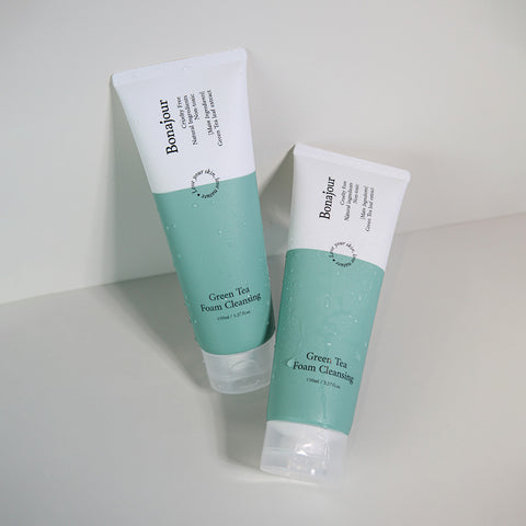 Bonajour Green Tea Foam Cleanser 150ml, 3-Pack