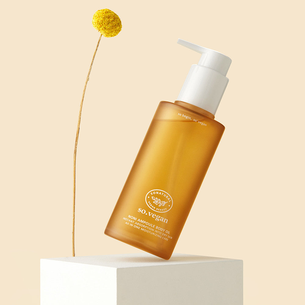 So Natural Vegan Noni Ampoule Body Oil 140ml