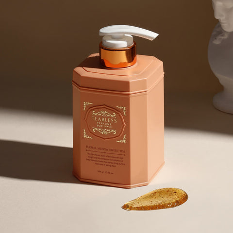 Teabless Floral Meadow Sweet Tea Perfume Body Lotion 480g + Wash 500g Set