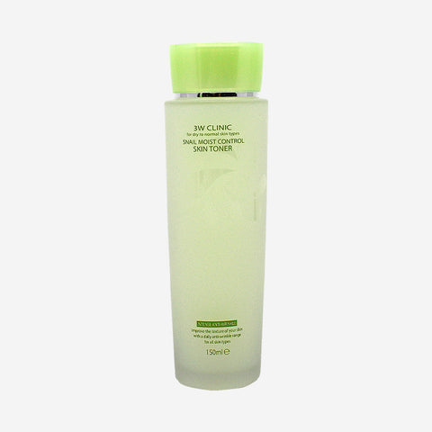 3W Clinic Snail Moist Control 3-Piece Skincare Set