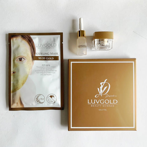Desembre Le B Gold 24K Gold Whitening & Firming Therapy 4-Piece Set