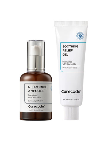CureCode Moisture Barrier Duo (Ampoule + Soothing Gel)