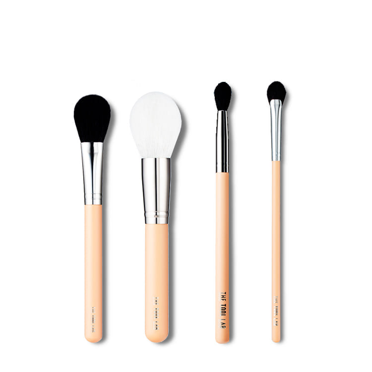 The Tool Lab Happyrim Face Brush Kit 4-Piece Set