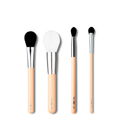 The Tool Lab Happyrim Face Brush Kit 4-Piece Set
