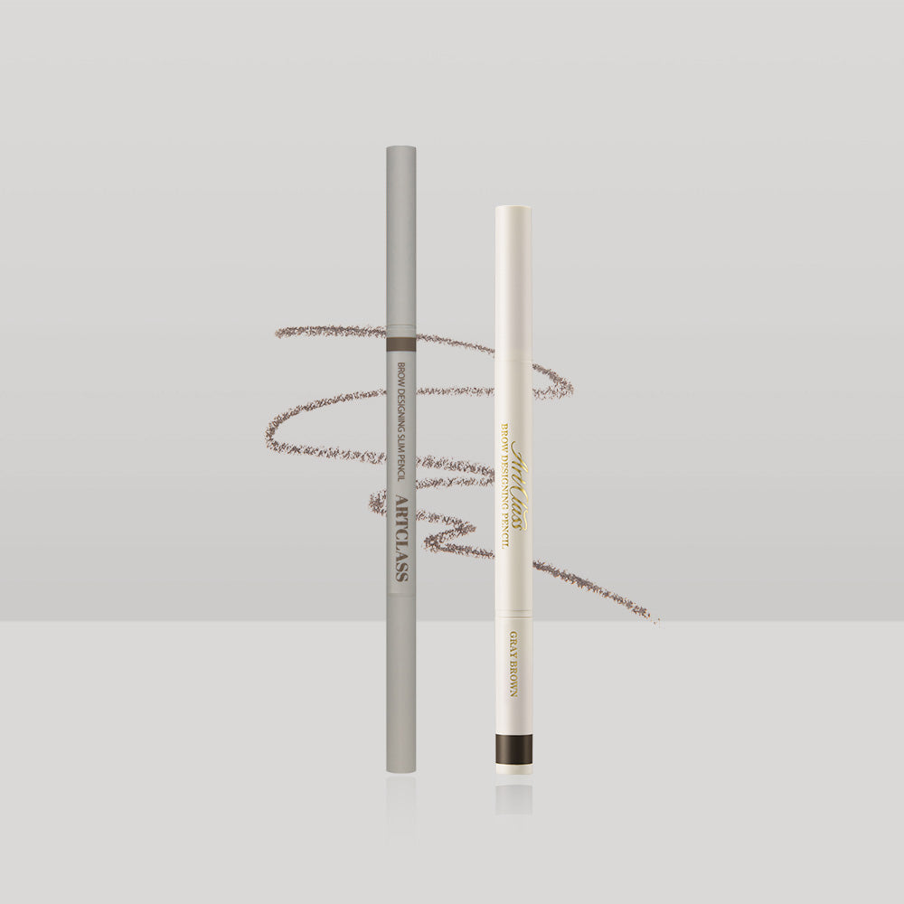 Too Cool For School Artclass Brow Designing Pencil 0.18g + Slim Pencil 0.04g (2 Pack)