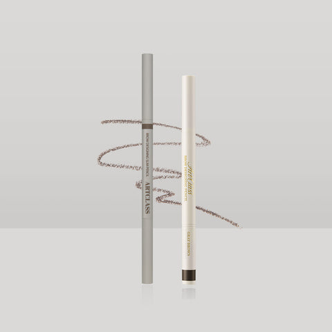 Too Cool For School Artclass Brow Designing Pencil 0.18g + Slim Pencil 0.04g (2 Pack)