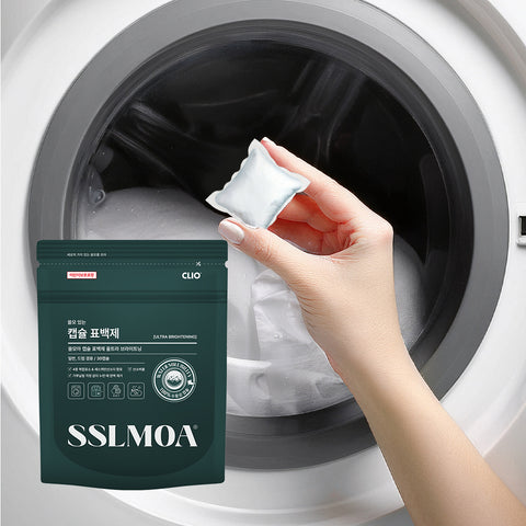 Clio Sseulmoa Oxygen Bubble Laundry Bleach Capsules (30 capsules, Set of 2)