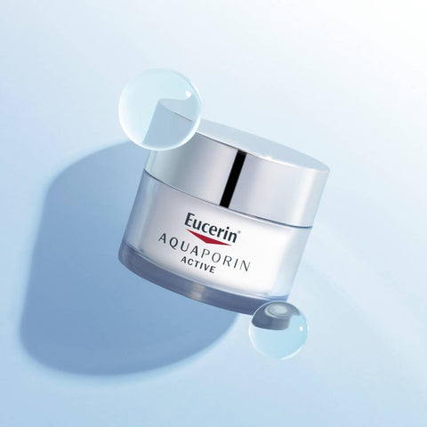 Eucerin Aquaporin Active Moisture Cream for Normal to Combination Skin 50 ml (Pack of 2)