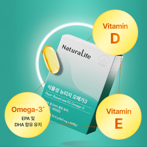 Alive Natural Life Plant-Based Newtige Omega-3 30 Tablets x 5