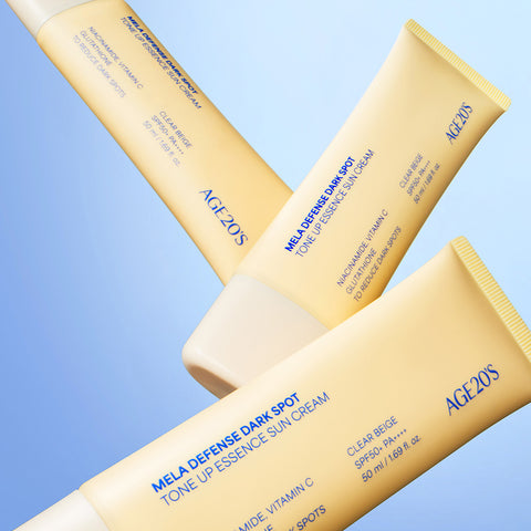 AGE20'S Mela Defense Tone-Up Essence Sunscreen 50ml (2 Pack)