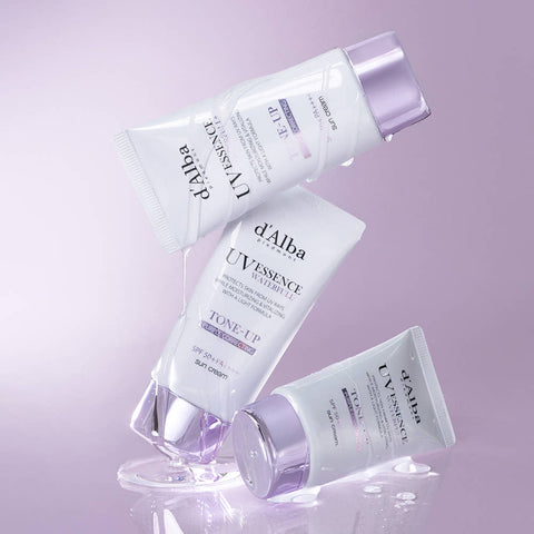 d'Alba Waterfull Tone Up Sun Cream Purple 50ml