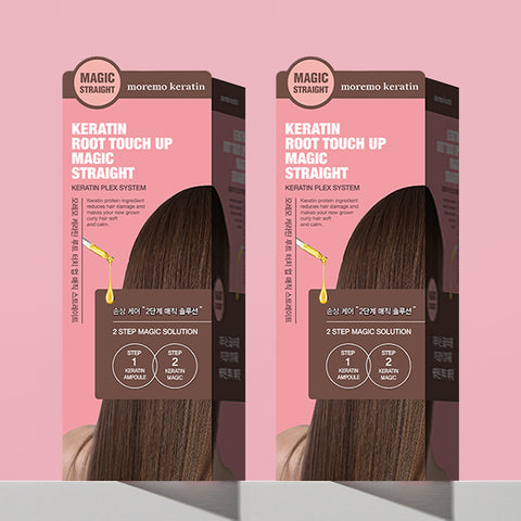 Moremo Keratin Root Touch-Up Magic Straight 160ml (1+1)