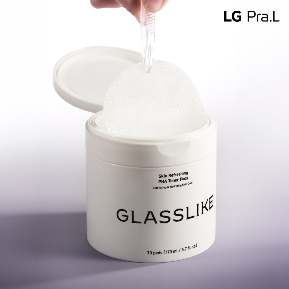LG Pra.L Glass-like Skin Refreshing PHA Toner Pads 70 Sheets