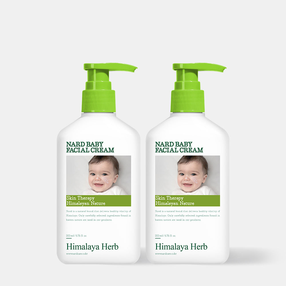 Nard Baby Face Cream 200ml (2 Pack)