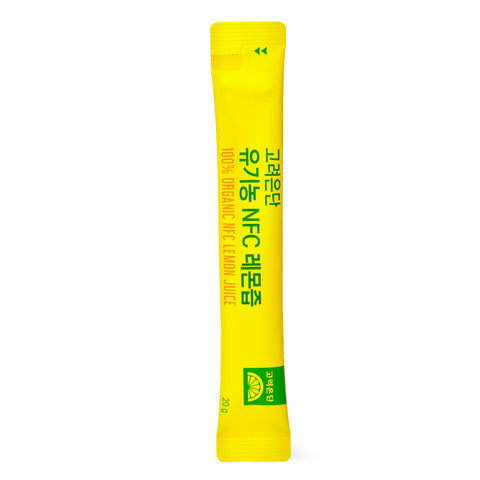 Koreaeundan Organic NFC Lemon Juice 15 Sachets (20 g each)