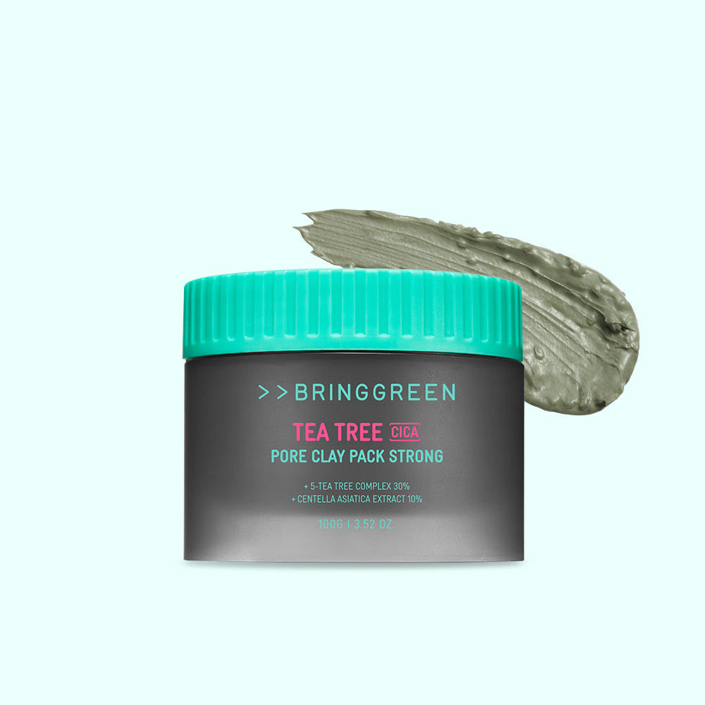 Bringgreen Tea Tree Cica Pore Clay Pack Strong 100g