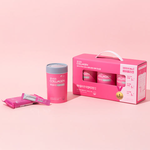 Newtree Ever Collagen Time BiotinUp 3-Month Supply + 10-Day (GPH Low-Molecular Tri-Peptide)