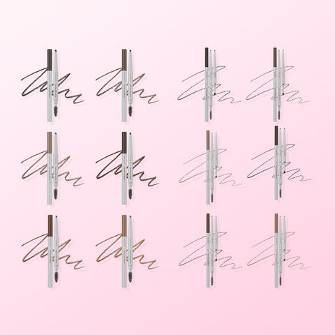 rom&nd Hanol Sharp Brow 0.29g + Flat Brow 0.17g