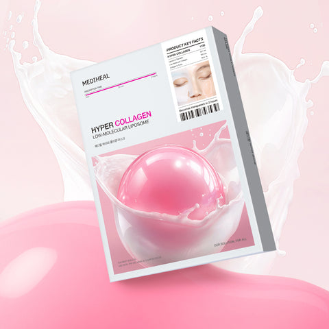 Mediheal Hyper Collagen Gel Mask, 30 Sheets