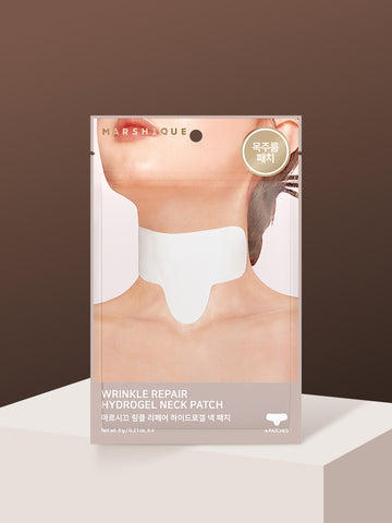 Marshique Wrinkle Repair Hydrogel Neck Patch (4 patches)