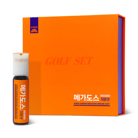 Koreaeundan Megadose Immune Shot 5 Bottles x 3 Boxes (Golf Edition) Multivitamin + Amino Acids + Arginine