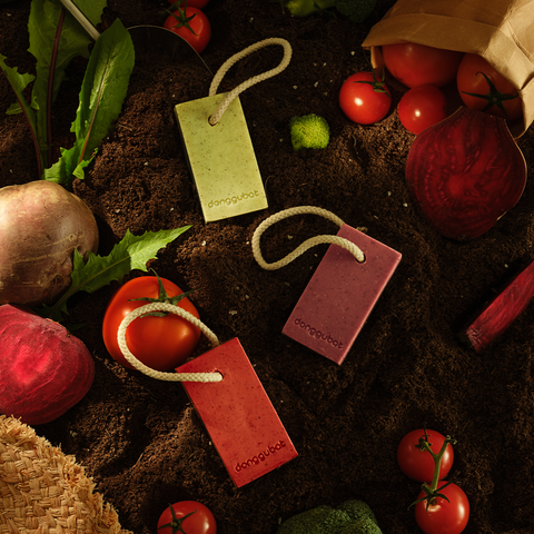 Donggubat Farmers Bar Face & Body Bar Gift Set (3 pcs: Tomato, Beet, Broccoli)