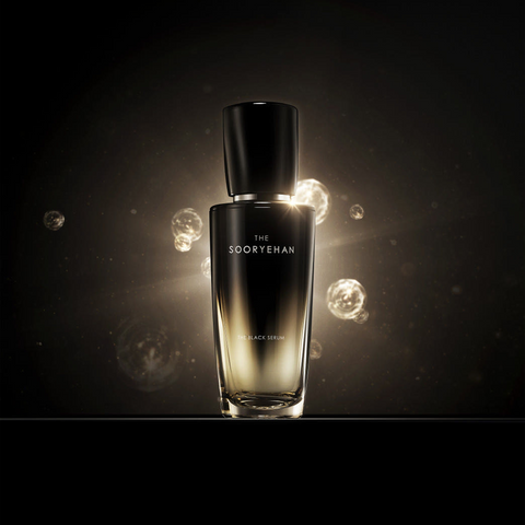 Sooryehan The Black Tension Fit Mesh Cushion + The Black Serum 30ml (2-Piece Set)