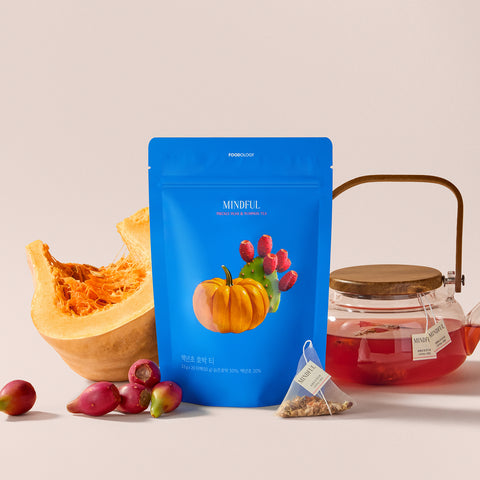 Foodology Mediterranean Prickly Pear & Pumpkin Tea Caffeine-Free v-Routine