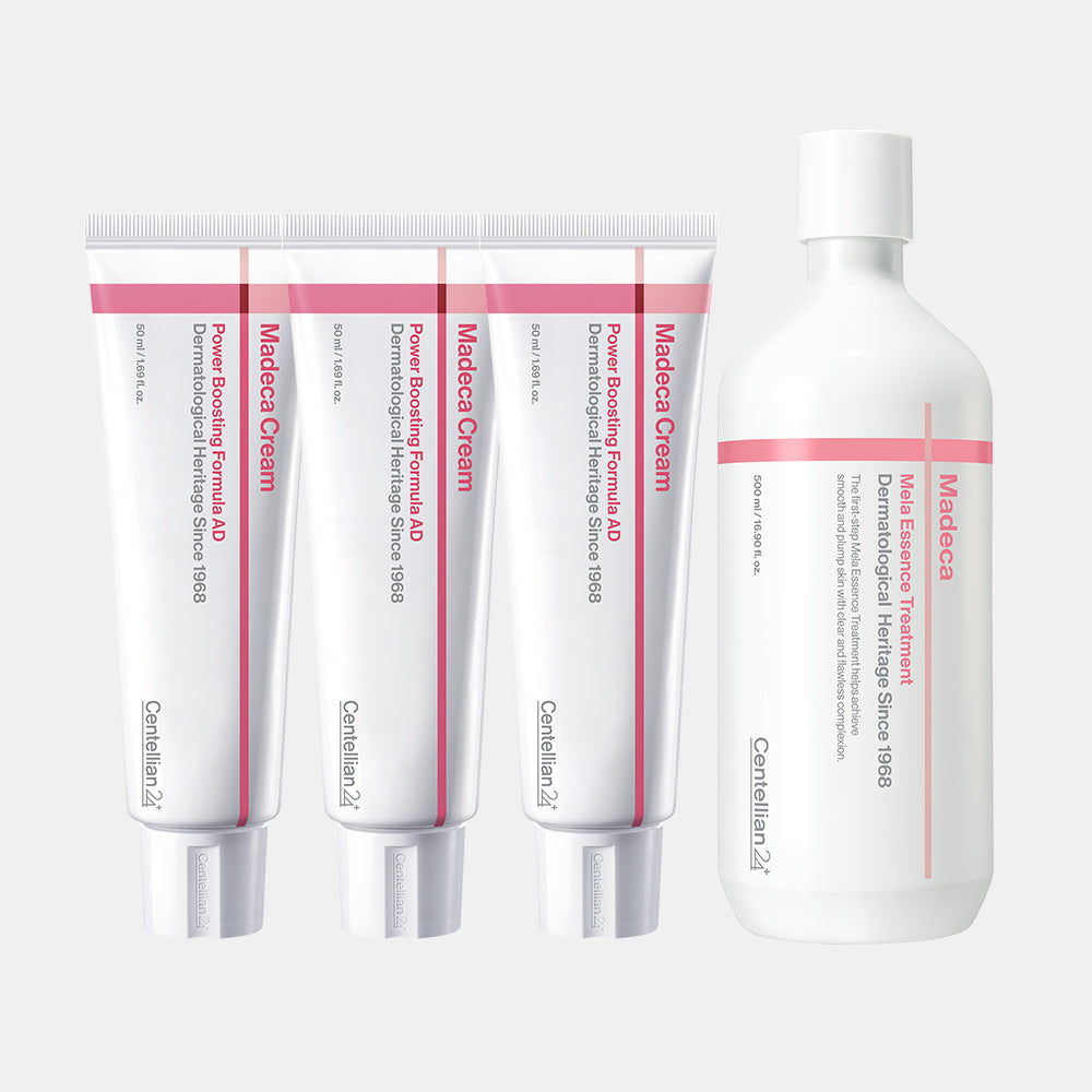 Centellian24 Madeca Cream Power-Boosting Formula Advanced 50ml (3pcs) + Toner 500ml