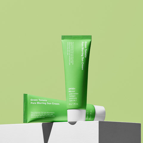 Sungboon Editor Green Tomato Pore Blurring Sun Cream SPF50+ 50ml (2 pack)