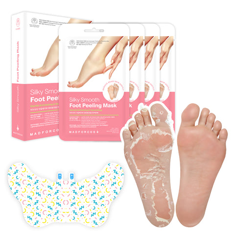 Madforcos Silky Smooth Foot Peeling Mask Pack (8 Sheets)