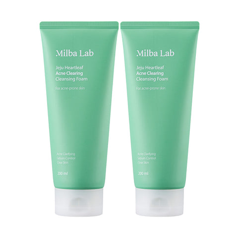 Milk Baobab Milba Lab Jeju Houttuynia Acne-Calming Cleansing Foam 200ml