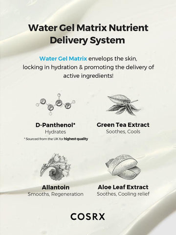 Soonsu Beauty Hydrium Green Tea Aqua Soothing Gel Cream side view