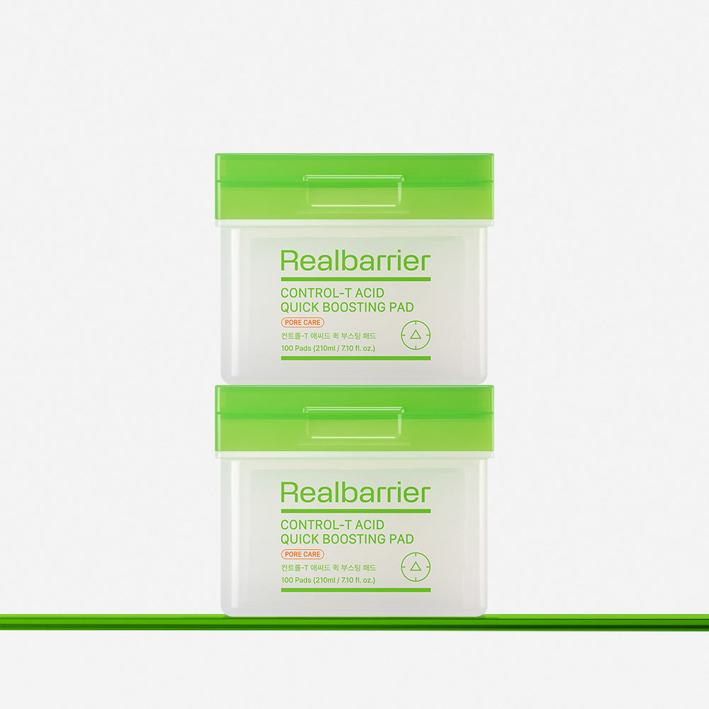 Real Barrier Control-T Acid Quick Boosting Pads 100P (2 Pack)