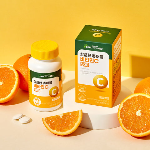 Celltrion InnerLab Chewable Vitamin C 500 2g x 60 Capsules (3 Pack)