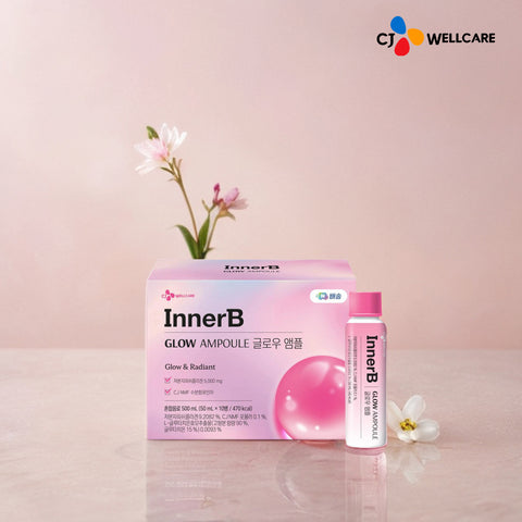 CJ Wellcare InnerB Glow Ampoule - Low-Molecular Collagen Booster 5000 50ml x 10P (3 Pack)