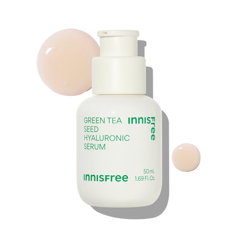 Innisfree Seed Serum 50ml + Seed Cream 30ml + Volcanic Foam 80g 3-piece Hydrating Set