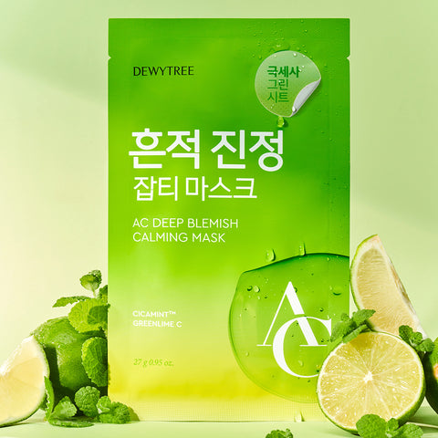 Dewytree AC Control Deep Soothing Mask (27 g x 30 Sheets)