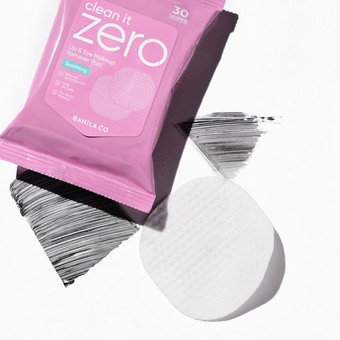 Banila Co Clean It Zero Soothing Lip & Eye Remover Pads 60g (30 sheets)