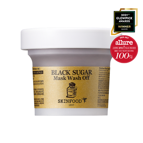 Skinfood Black Sugar Wash-Off Mask 120g (2 Pack)