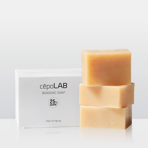 cepoLAB Biogenic Cleansing Soap Value Pack 100g x 3 (Seriporia 25%)