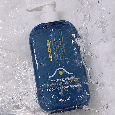 Pibumi Centellution Nano Cica Acne Cooling Body Wash 500ml (1+1)