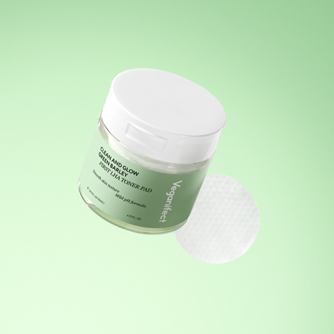 Veganifect Cheongbori Zinc Serum 30ml + Cheongbori LHA Toner Pads (60 pcs)