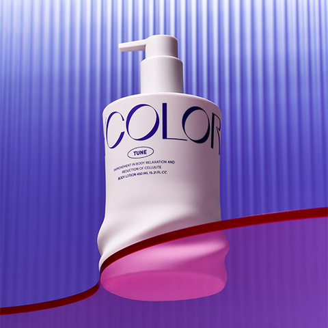 Bycolor Tune Body Lotion 450ml + Massager Set
